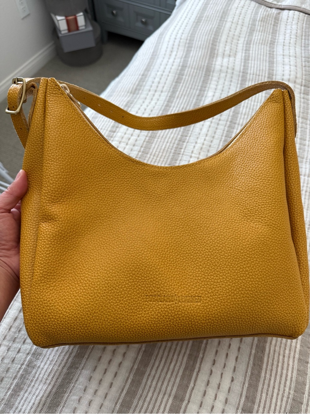 Portland Leather Goods Medium Aspen in Sunshine. Premium - Picture 2 of 16